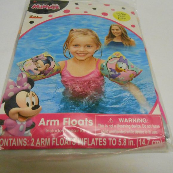 πββοΈ New Disney Minnie 2 Arm Floats w/ repair kit - Picture 3 of 8